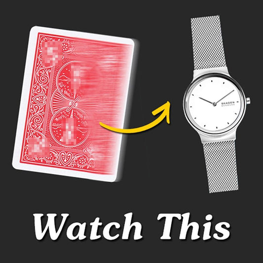 Card to watch magic trick
